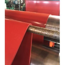 RED COLOR NATURAL RUBBER SHEET