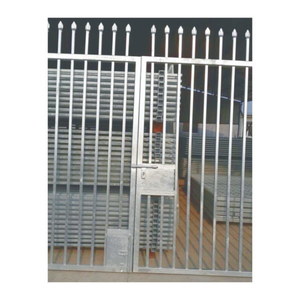PUERTA DE PIQUETE DE ACERO