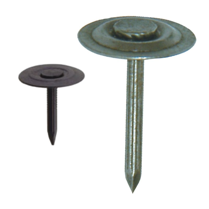 METAL CAP MASONRY NAILS