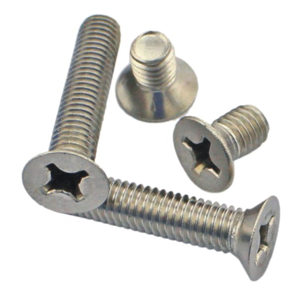 TORNILLO DE MÁQUINA DE CABEZA PLANA