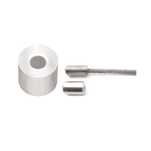 Botones de parada de aluminio