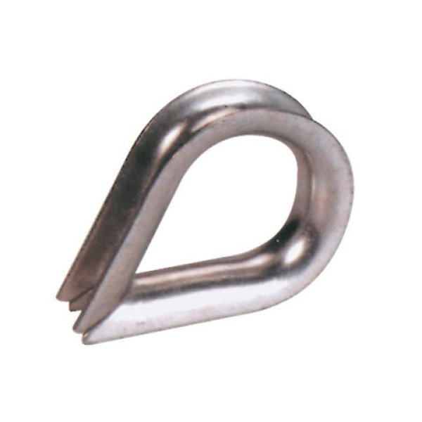 Guardacabos para cable de acero Bs464, H.D.G.