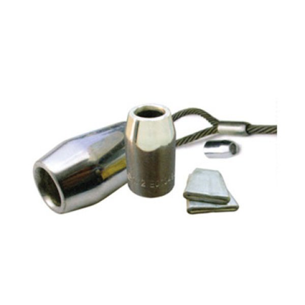 Manguitos de prensado de acero Flemish Eye (S-505)