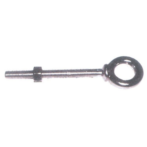 Perno de ojo con tuerca de hombro de acero inoxidable, tipo EE. UU., forjado en estampa, A.I.S.I. 304 o 316