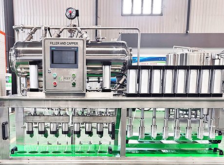 8 Head Beverage Bottle Filler