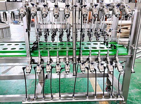 10 Head Continuous Bottle Filler