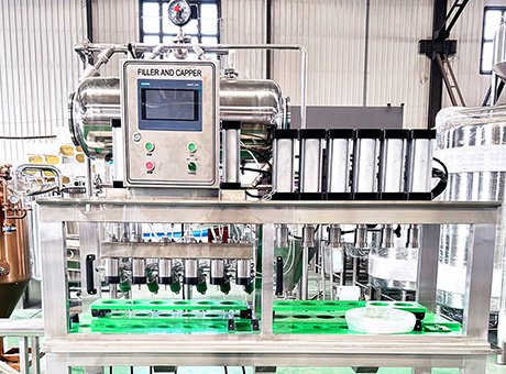 6 Head Beverage Bottle Filler