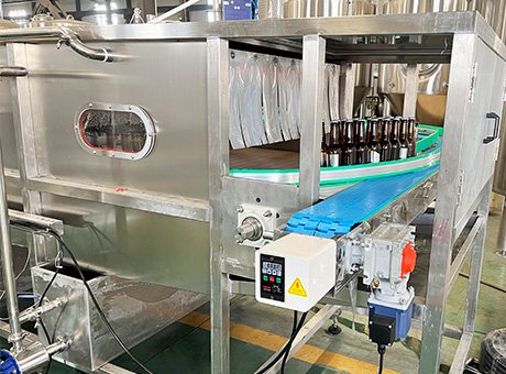 Hot Water Spray Sterilization Tunnel