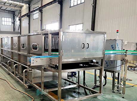 Beverage Heating and Cooling Tunnel