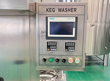 Affordable keg washer