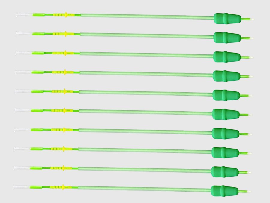 Intrauterine catheters for artificial insemination of gilts | Foam Catheter with Inner Probe and Stopper 