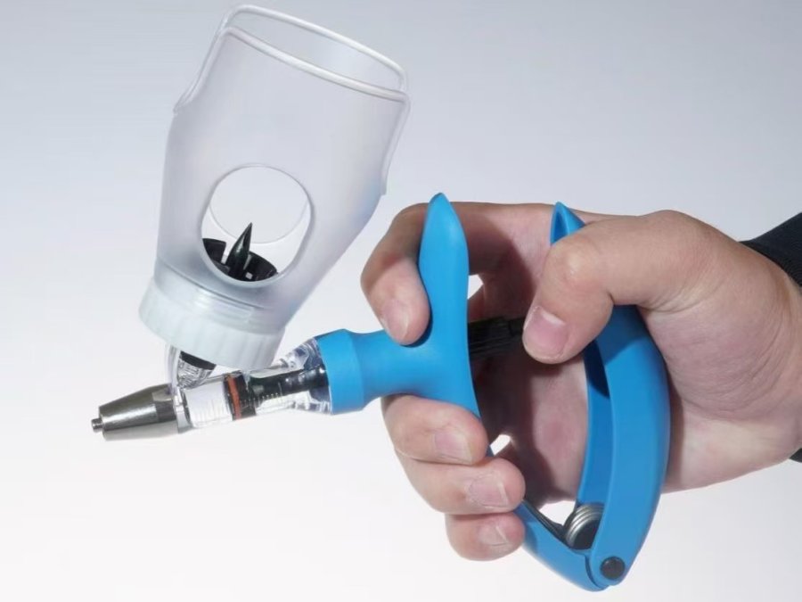 Continuous Veterinary Syringe 