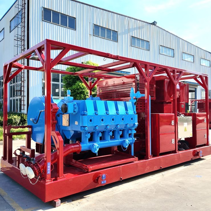 Electric-Driven Frac Pump Skid
