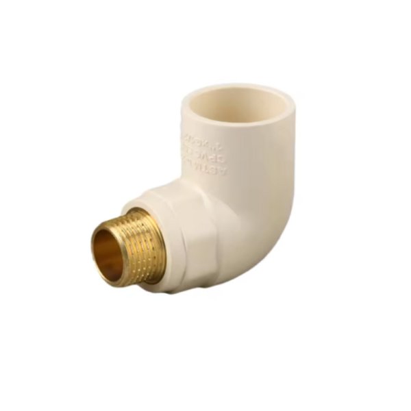 BRASS THREAD MALE ELBOW
