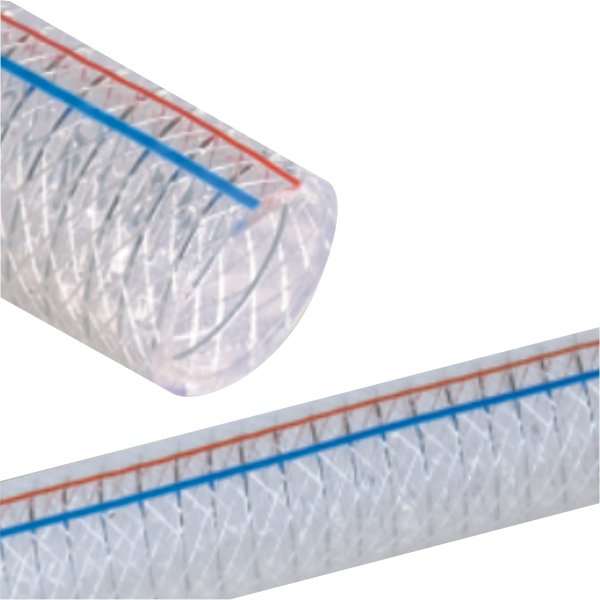 PVC fiber and steel wire reinforced hose