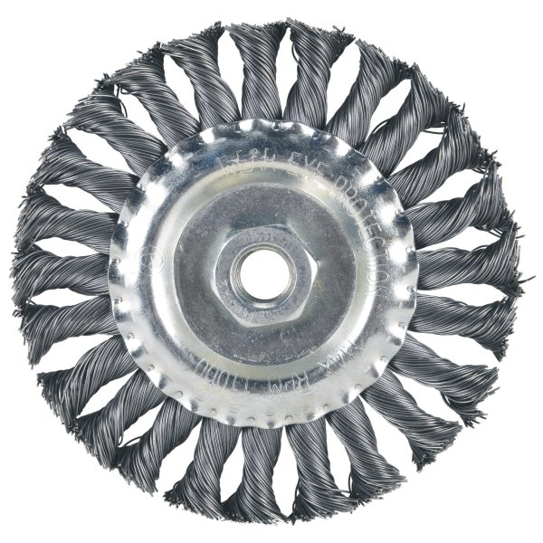 WHEEL BRUSH, KNOTTED