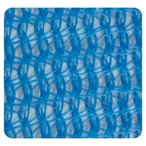 ROUND SILK SHADING NET BLUE