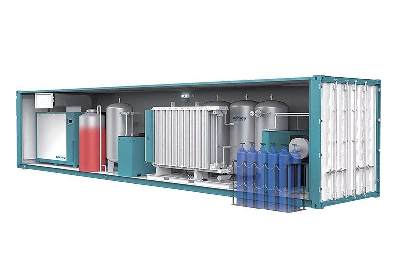 Performance Oxygen Generation And Hot Water Integrated Mobile Cabin