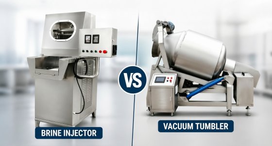 Brine Injector vs Vacuum Tumbler: What Each One Does to Marinated Meat