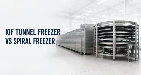 IQF Tunnel Freezer vs Spiral Freezer: Choosing the Right Machine