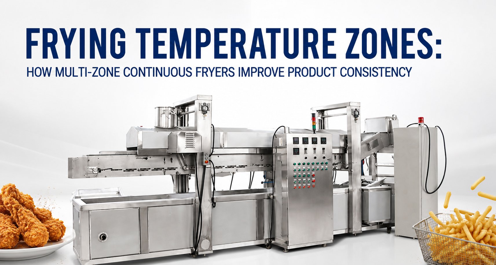 Frying Temperature Zones: How Multi-Zone Continuous Fryers Improve Product Consistency