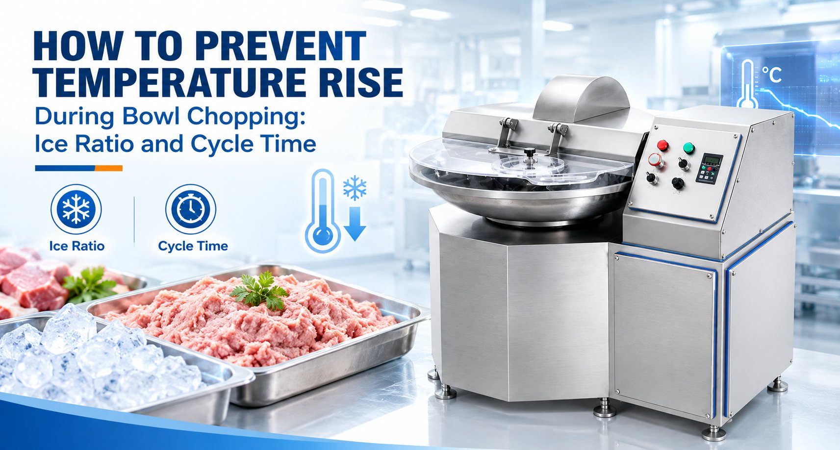 How to Prevent Temperature Rise During Bowl Chopping