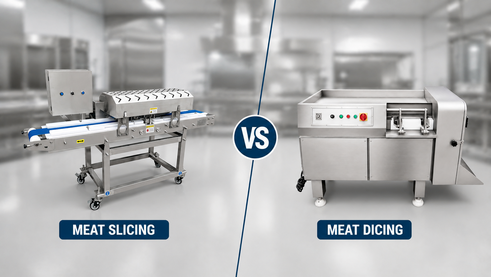 Meat Slicing vs Dicing