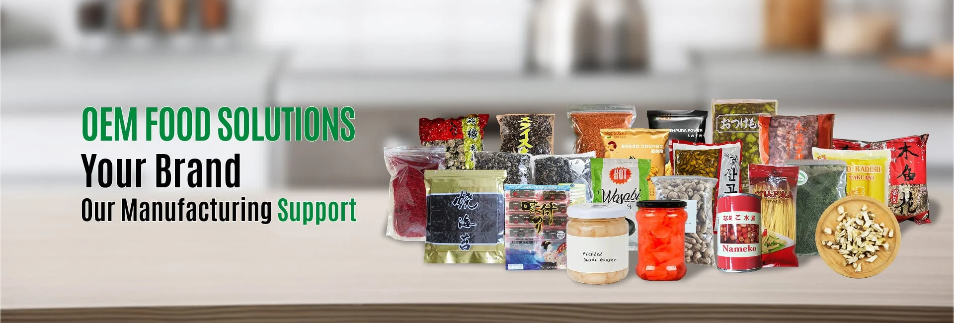 Sushi Ingredients OEM