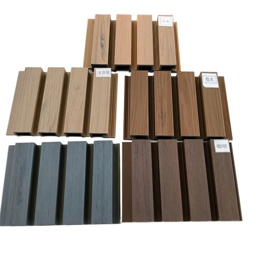 Co-extrusion Plastic Composite Garden wpc exterior wall cladding outdoor